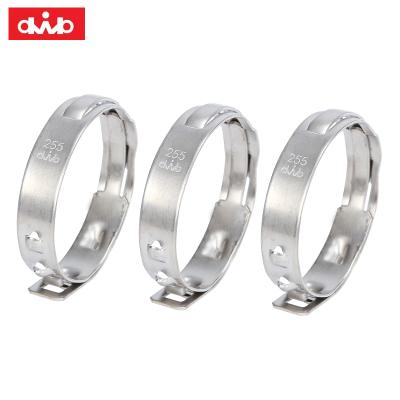 China Stainless Steel Low Profile Automotive Earless Hose Clamps For CV Boot for sale