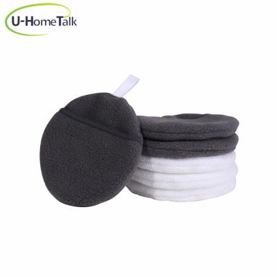 China Adults and Babies Popular U-HomeTalk Zero Waste Charcoal and Reusable Washable Bamboo Bamboo Makeup Cotton Pads Remover for sale