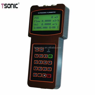 China TUF-2000H 25mm-6000mm Portable Handheld Ultrasonic Liquid Water Flow Rate Meter for sale