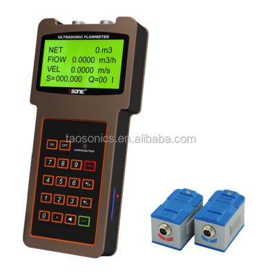 China TUF-2000H DN15mm-6000m Series Hand Held Ultrasonic Flow Meter for sale