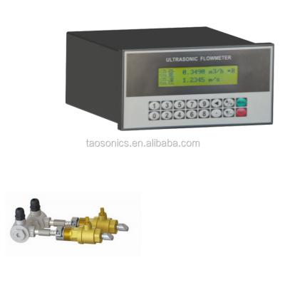 China TSONIC TUF-2000U Panel Mounted Ultrasonic Insertion Water Flow Meter with RS485 Interface and 4-20mA Output DN50mm~DN6000mm for sale