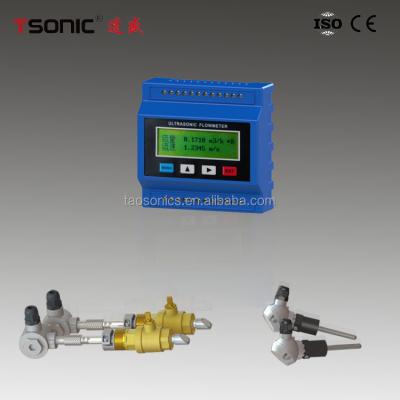 China TUF-2000M cheap price insertion ultrasonic heat meters with pt100 temperature sensor 15mm-6000mm for sale