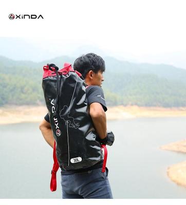 China XINDA Lightweight Outdoor Climbing Rope Bag Storage Backpack Outdoor Rucksack For Equipment Mountaineering for sale