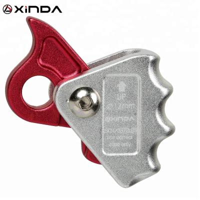 China XINDA Durable Cheap Wholesale Aluminum Safety Rope Grabs Fall Protection For Outdoor Climbing Mountaineering for sale