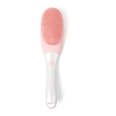 China 2021 New Arrivals Silicon+ABS Silicone Body Wash And Massage With Electric Bath Brush Massager SK-1096 for sale