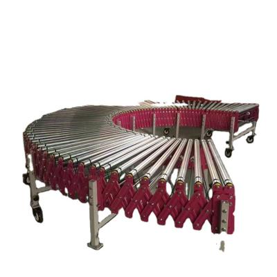 China Customized Fire Resistant Powered Flexible Roller Conveyor , Flexible Conveyor Systems for sale