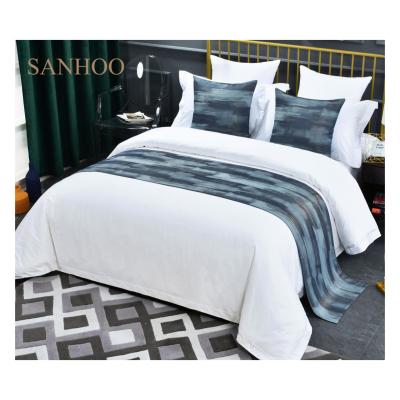 China Anti-pilling SANHOO Solid Color 500TC Resort Sheet Bed Cover Bedspread 100% Cotton Bedspread Sheet for sale