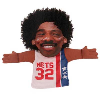 China Hot Plush Transfer Printing Custom NBA Players Plush Hand Puppet for sale