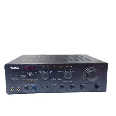 China Philippines PROMAC Manufacturer 5.1 DJ High Power Audio Amplifier With USB/SD KTV 430*270*150mm Amplifiers for sale