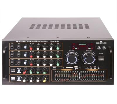 China ND-75 120W+120W 2 Channel Power Amplifier With USB/SD/FM Home Karaoke 472*378*252mm for sale