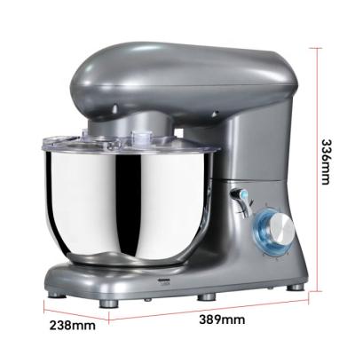 China Multifunctional Optional Die-Cast Speed ​​Beater Egg Hook Dough Volume Mixer Food Holder Adjustable Pulse Function Mixing Tilt Head for sale