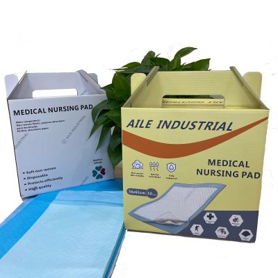 China Non woven fabric savers pads patient underpad disposable nonwoven fabric highly absorbent changing adult diaper for sale