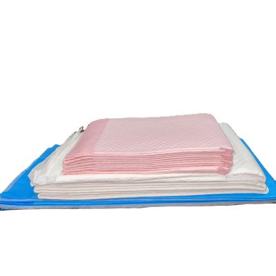 China Home Care Post Mattress Maternity Underpad Pink White Blue Made Of China Maternity Sanitary Sheet Customized Late Pregnancy Pads for sale