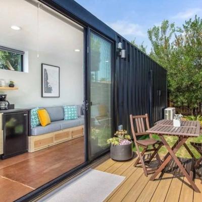 China Modern china supplier 20 luxury manufactured homes 20ft 40ft prefab shipping container house for sale