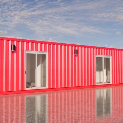 China Modern Modular Shipping Container House Prefab Living House Luxury Prefab Villa for sale