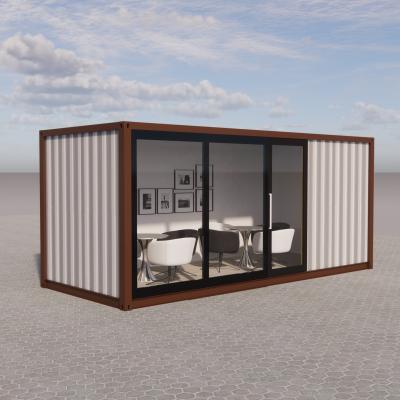 China Modern Small Container House China Flat Pack Prefab Container House for sale