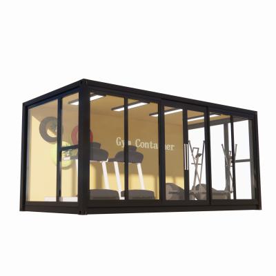 China Modern Tiny Homes Kit Prefab Shipping Container Gym, Gym Container For Sale Customized New Style for sale