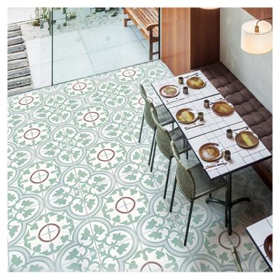 China 200x200 Modern Green Tile Garden Balcony Kitchen Toilet Restaurant Chain Living Room Wall Tile for sale