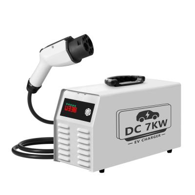 China 7KW DC EV Charging Station for Portable Electric Car Charger GBT Fast Portable for sale