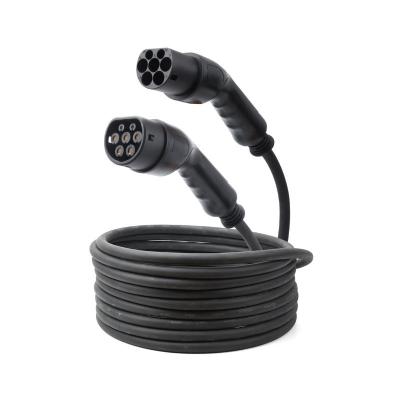 China Portable Charging Cable New Energy Vehicle Three Phase Extension Cable 22KW Output for sale