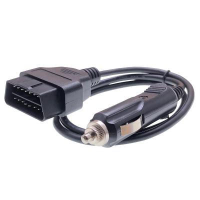 China Vauxhall Europe Car Fitment AOTAI J1962 OBDII 16Pin Male 12V OBD2 to Cigarette Lighter Adapter Extension Cable for sale