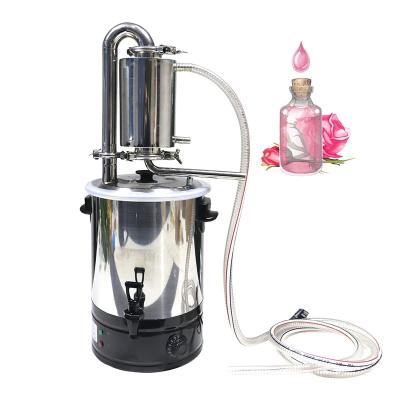 China Steam Distillation Extraction Essential Oil Extractor Machine Kit for High Extraction Efficiency and Economical Home Lab for sale