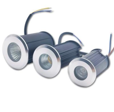 China Outdoor Garden Dia52mm COB 2W Deck Light AC100-240V For Floor Use for sale