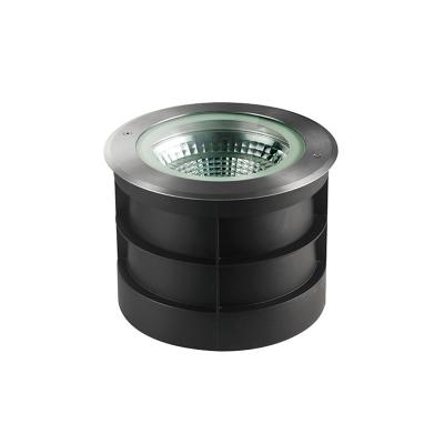 China LANDSCAPE COB Outdoor Recessed Light 50W Buried 304 Stainless Steel Light Cover 3 Years Warranty for sale