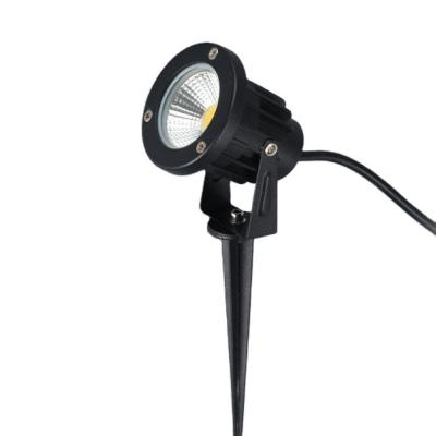 China Wholesale Outdoor LANDSCAPE COB 7W Garden Pin Spot Light with Anti-glare AC85-265V and DC12-24V can be choose for sale