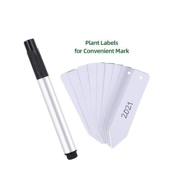 China 4 Inch Strong Thick Plastic Plant Labels For Seedling Plant Waterproof Markers Labels Garden Labels Pot for sale