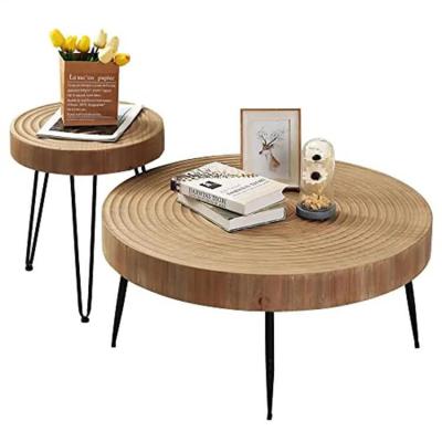 China Durable Low Price MESAs De Centro Coffee Tables Modern Wood Set Coffee Table Wear Resistant for sale