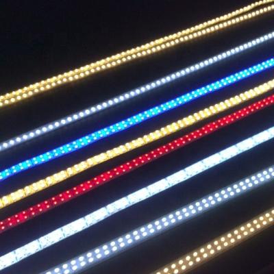 China Garden SMD3528 240 LED Ice Blue Pink Color Led Light Strip 14mm Per Meter Light Strips For Bedroom Decoration for sale