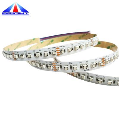 China Indoor/Outdoor SMD3535 RGB LED Strip Light DC24V 120LEDs Per Meter 3 in 1 SMD 3535 RGB LED Strip Light for sale