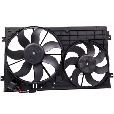 China High Quality Auto Cooling Radiator Fan 1K0121207J OEM For VW GOLF V (1K1) for sale