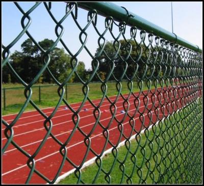 China Easily Assembled Road Protective Dutch Steel Protective Net Barbed Wire Fence Chain Link Net Barrier for sale