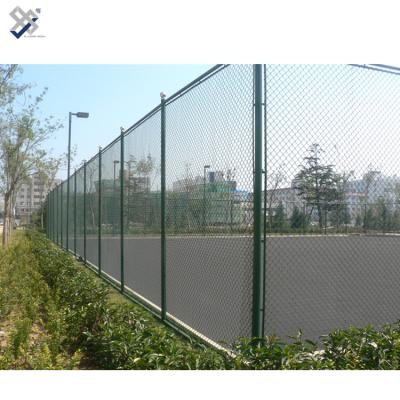 China Manufacturer Easily Assembled PVC Coated Chain Link Fence Accessories Panels Cover Garden Gate Privacy Wire Mesh Fence For Sale for sale