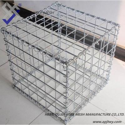 China Non-professional twill weave design, high quality selvage wire diameter 3.4mm, welded wire diameter gabion lacing box 2.2 for sale