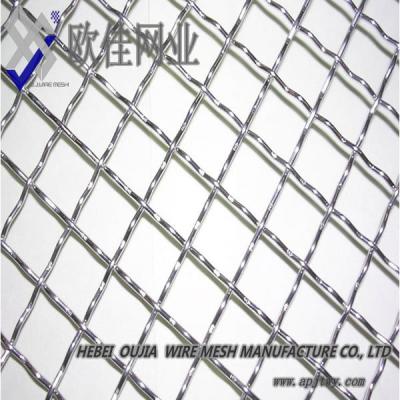 China Easily Assembled High Carbon Steel Square Crimped Wire Mesh, 1-24 Mesh, SUS 304, 316, 316L for sale