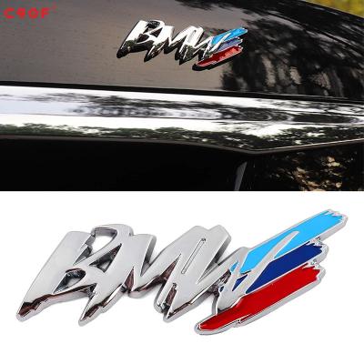 China Business/Luxury Car Styling 3D Metal Emblem Sticker Decoration Accessories For BMW G01 G02 G30 G20 E90 E91 E60 E87 E39 F10 F34 F49 F39 F26 E83 for sale