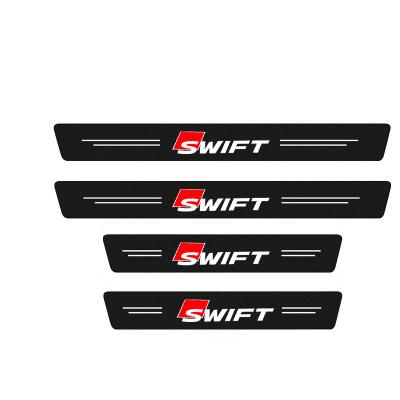 China Business/Luxury Car Door Sill Scratch Protector Trim Scratch Car Sticker Car Decor For Suzuki SWIFT Auto Accessories for sale