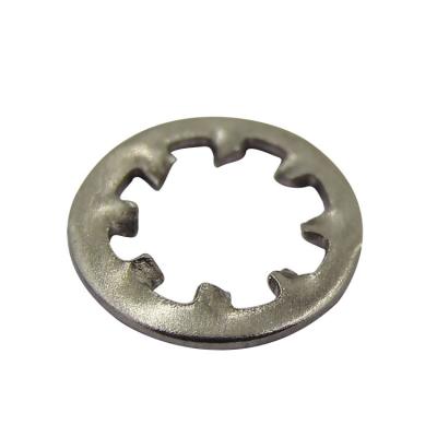 China Galvanized Internal Tooth M5 M6 M8 Carbon Steel Toothed Lock Washers With Internal Teeth for sale