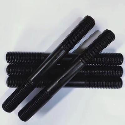 China Black Powder Coating Stainless Steel Construction Female Internally Threaded Rod for sale