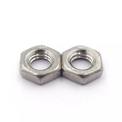 China Automotive Industry Cheap Price M3 To Carbon Steel M100 Stainless Steel DIN934 ISO4032 Metric Hex Nut for sale