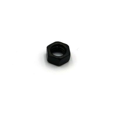 China Heavy Industry China Manufacturer Wholesale M5 Hex Nut Black Zinc Plating Nigrescence Hex Nut for sale