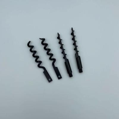 China Round CNC Drilling Wire Bit Screw Corkscrew For Wine Bottle Opener for sale