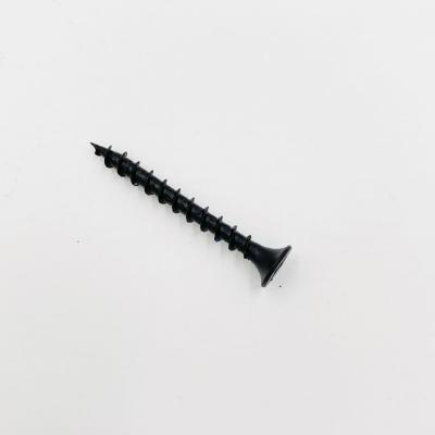 China » Flat Bugle #8x1-1/2 Head Coarse Thread Thread Cross Recessed Drywall Black Oxide Screw for sale