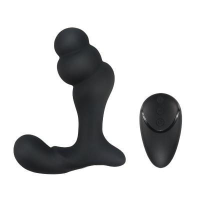 China 10 Frequency Modes Silicon Remote Control Ass Toys Prostate Massager Vibrating Butt Anal Stimulation Rotating Anal Vibrator for sale