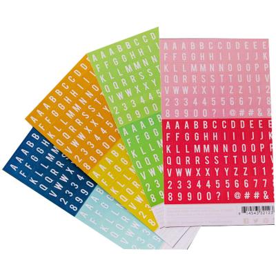 China Removable/Non-Toxic Daily Weekly Alphabet Stickers Planner Stickers Self Adhesive Month Month Stickers for sale