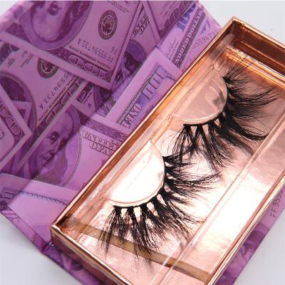 China 3D Mink Lashes Private Label Premium Mink Eyelashes 25mm 2020 Natural Soft Eyelash Long Lshes Eyelashes 25mm Hand Made Good Quality for sale