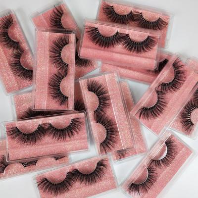 China Mytbeauty Private Label Eyelash 100% Natural Soft Mink Lashes Real 25mm Mink Eyelashes Vendor for sale